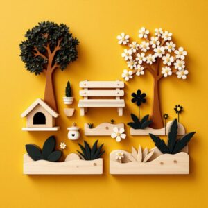Whimsical Garden Activity Puzzle