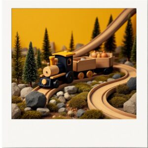 Whimsical Woodland Train Set